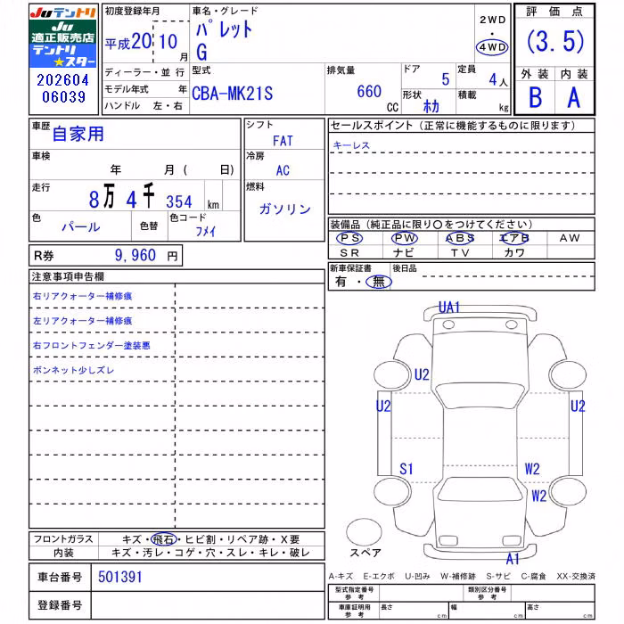 SUZUKI PALETTE