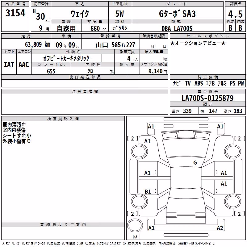 DAIHATSU WAKE