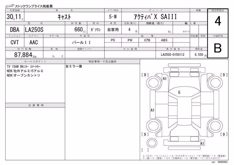 DAIHATSU CAST
