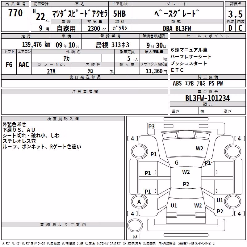 MAZDA AXELA
