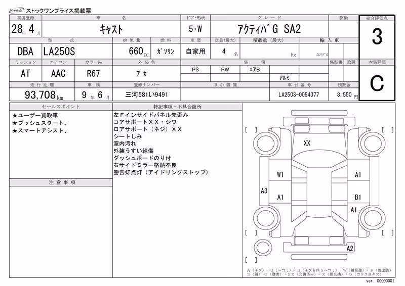 DAIHATSU CAST