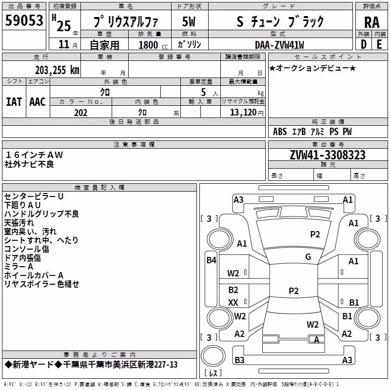 TOYOTA PRIUS ALPHA