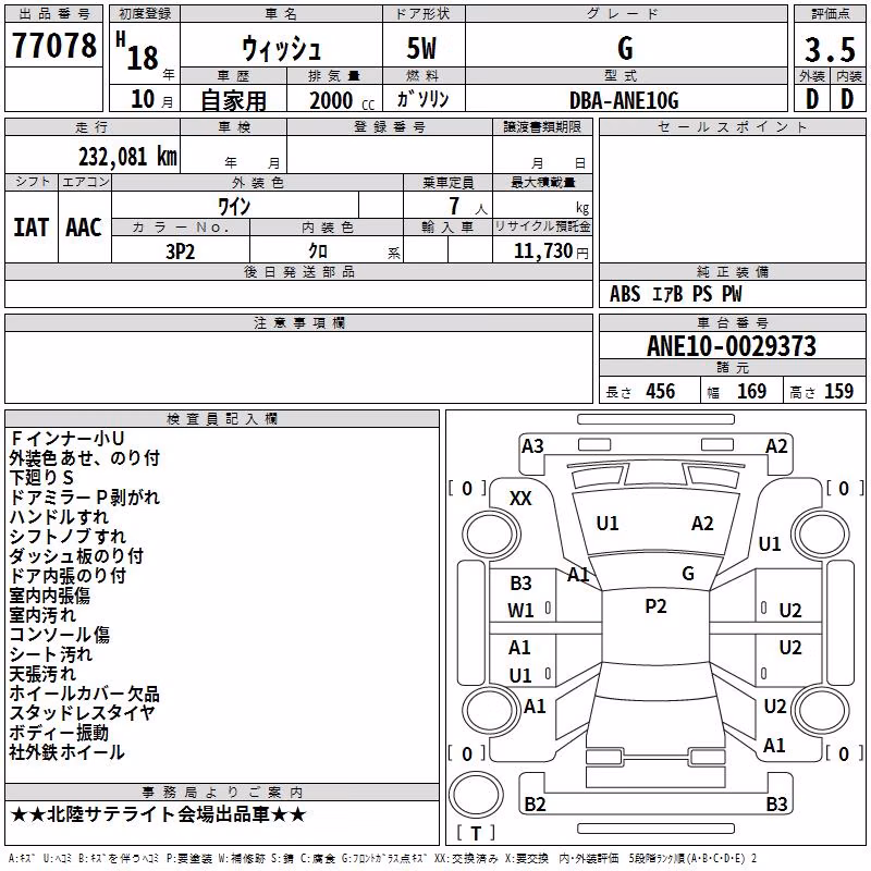 TOYOTA WISH