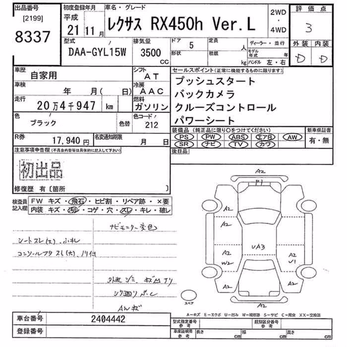 LEXUS RX450H