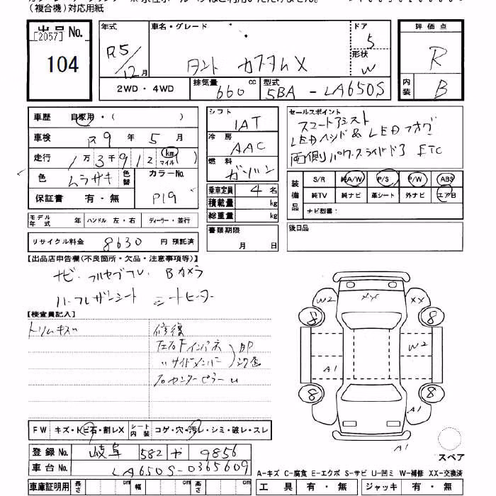 DAIHATSU TANTO