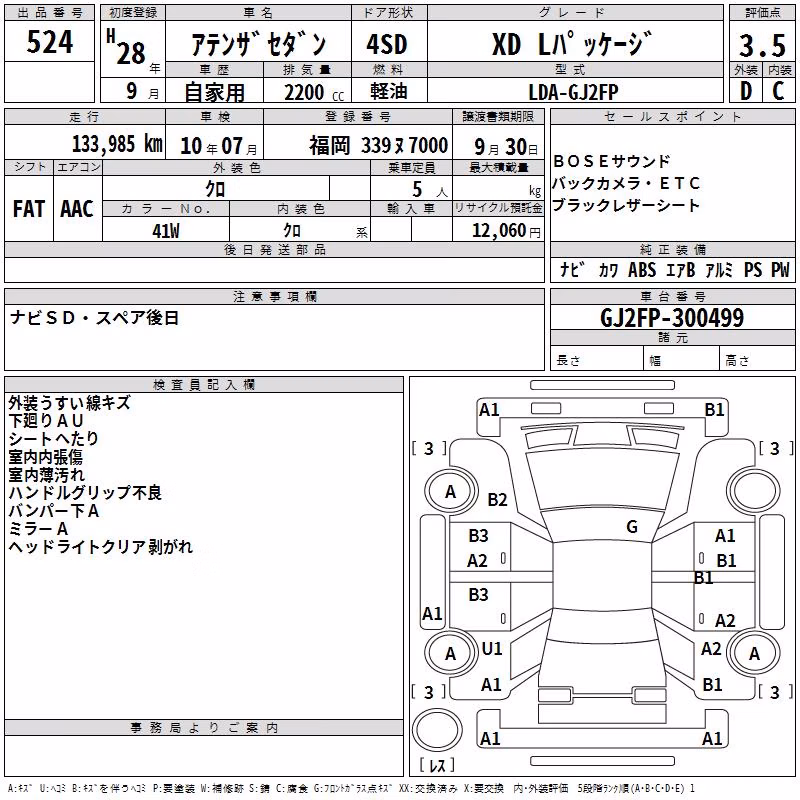 MAZDA ATENZA