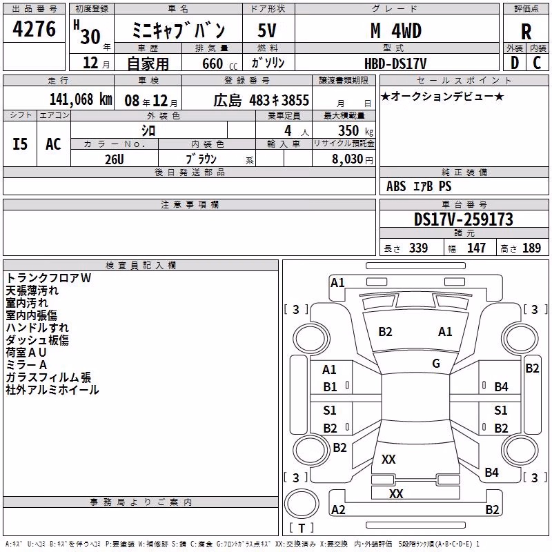 MITSUBISHI MINICAB