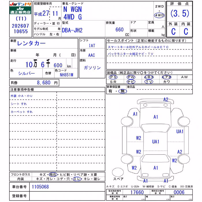 HONDA N-WGN
