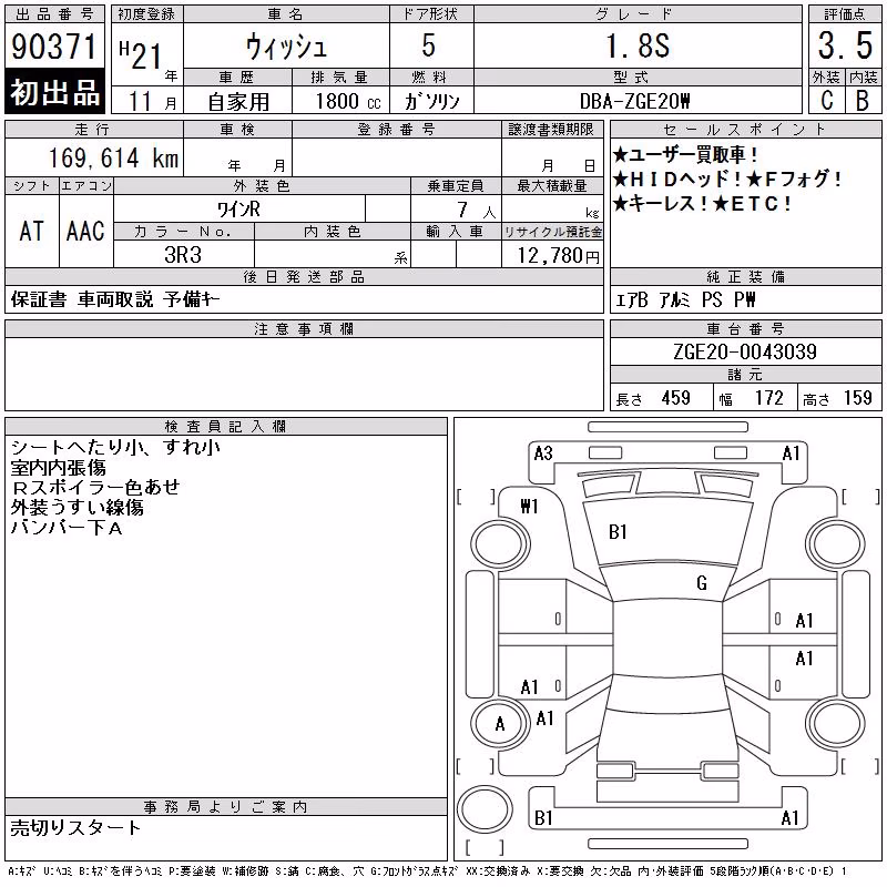 TOYOTA WISH