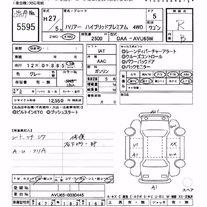 TOYOTA HARRIER
