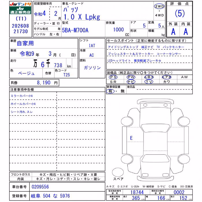 TOYOTA PASSO