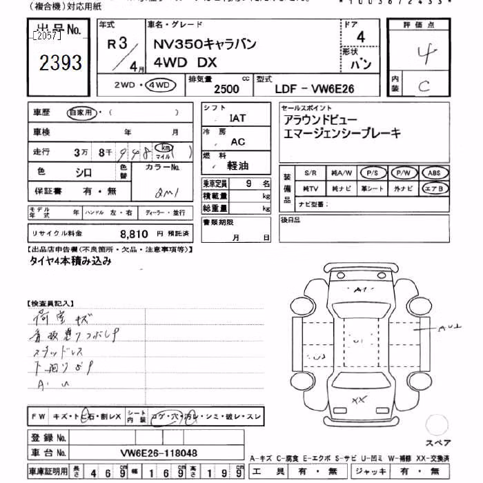 NISSAN NV350 CARAVAN