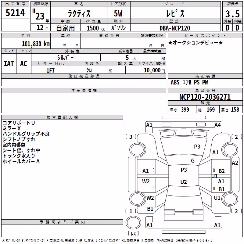 TOYOTA RACTIS