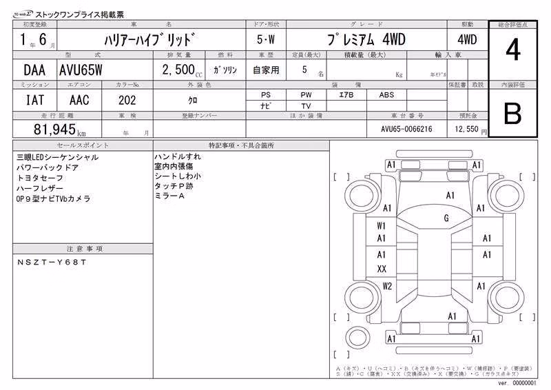 TOYOTA HARRIER