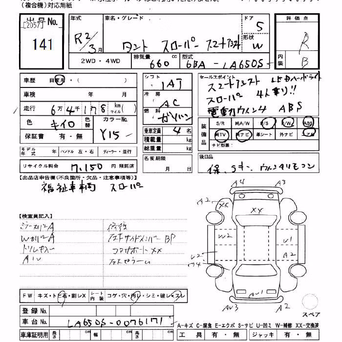 DAIHATSU TANTO