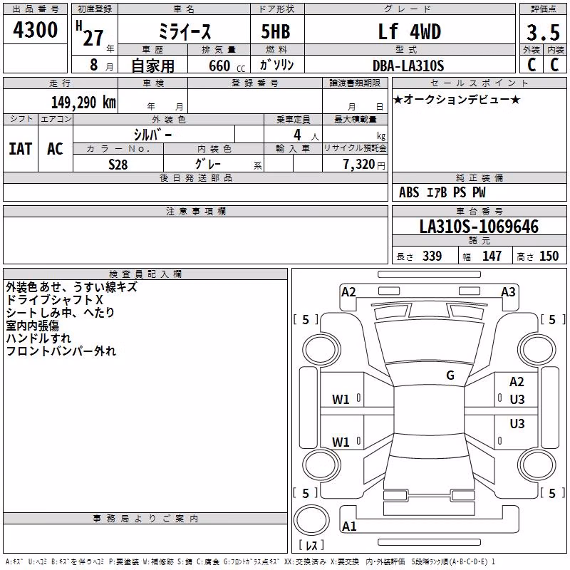 DAIHATSU MIRA E:S