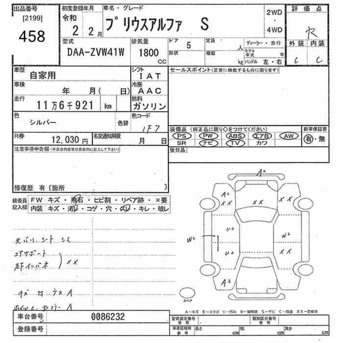TOYOTA PRIUS ALPHA