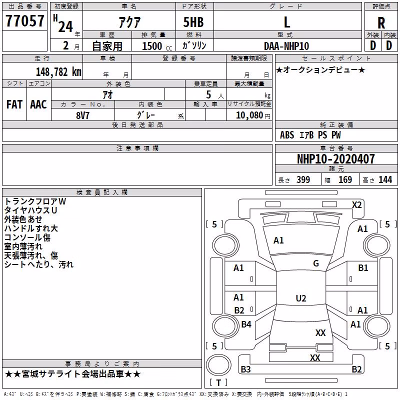 TOYOTA AQUA