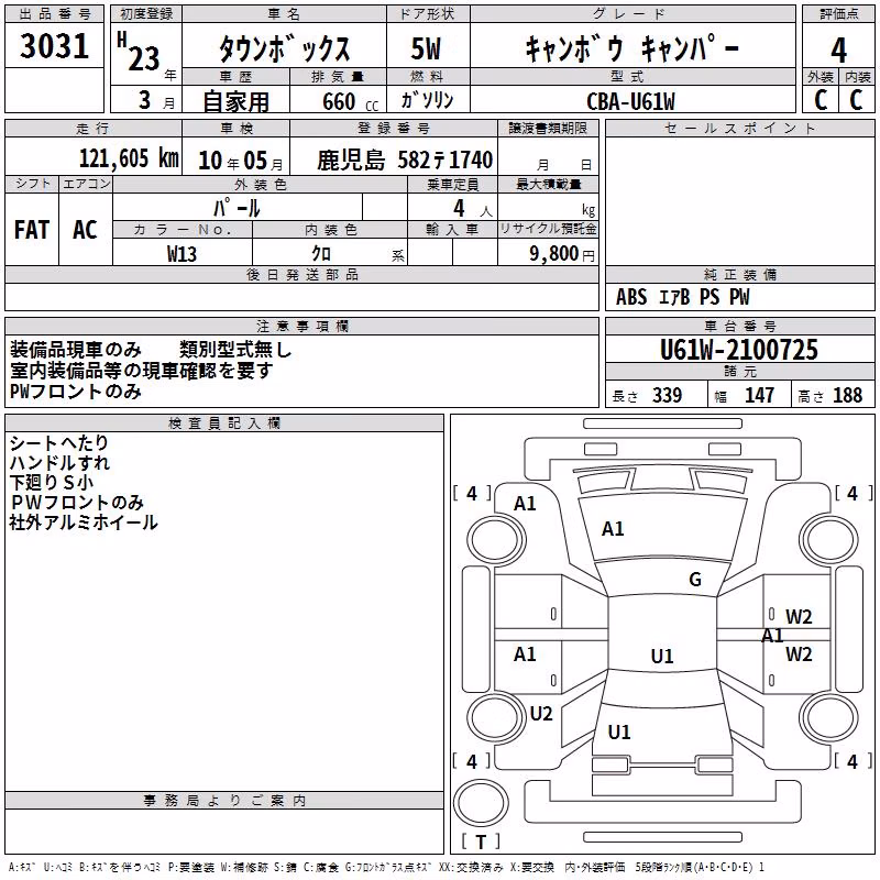 MITSUBISHI TOWN BOX