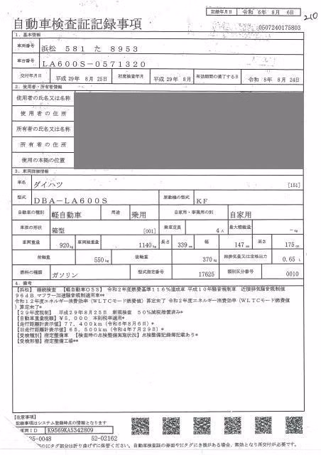 DAIHATSU TANTO