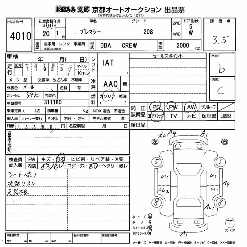 MAZDA PREMACY