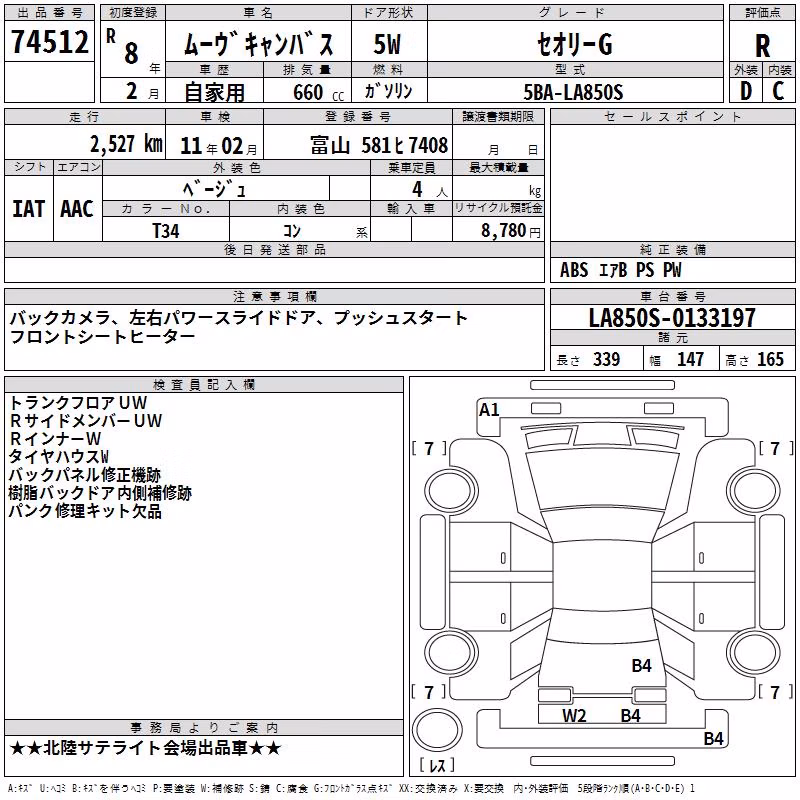 DAIHATSU MOVE CANBUS