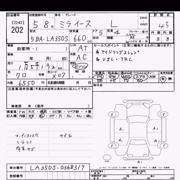 DAIHATSU MIRA E:S