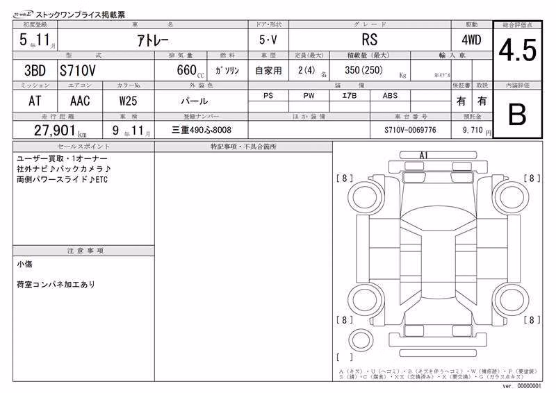 DAIHATSU ATRAI
