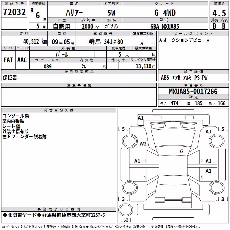 TOYOTA HARRIER