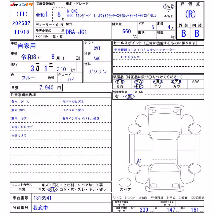 HONDA N-ONE