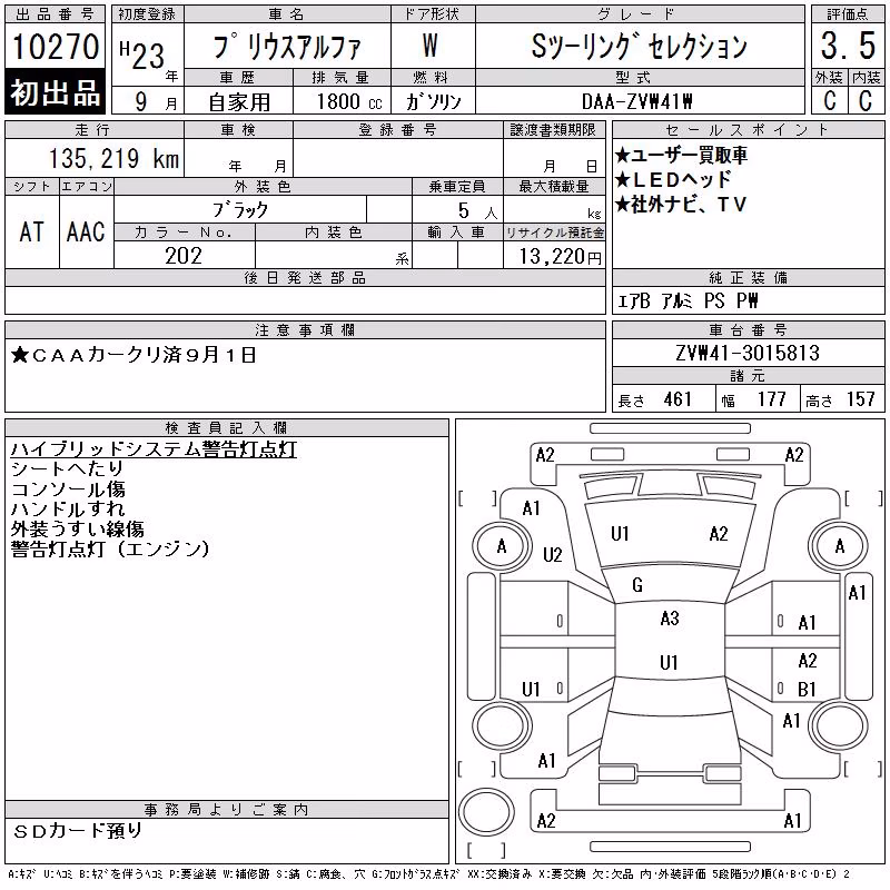 TOYOTA PRIUS ALPHA