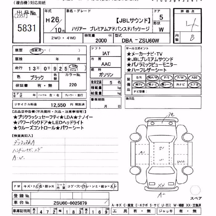 TOYOTA HARRIER