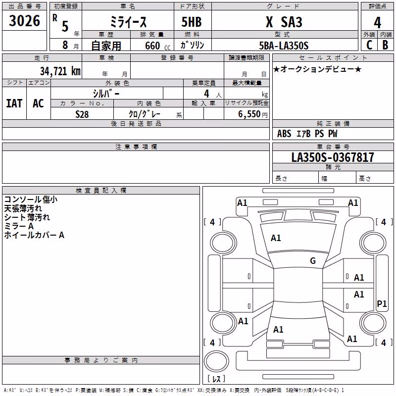 DAIHATSU MIRA E:S