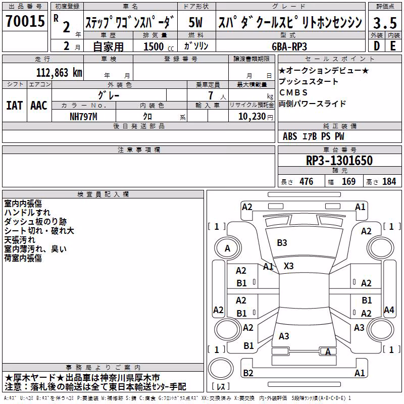HONDA STEPWGN