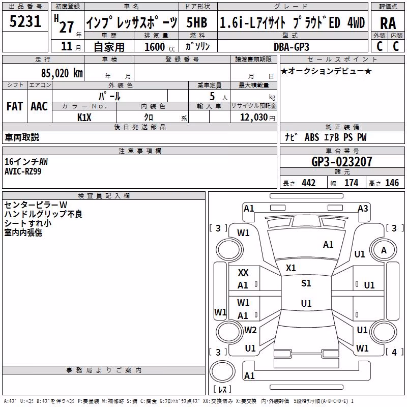 SUBARU IMPREZA