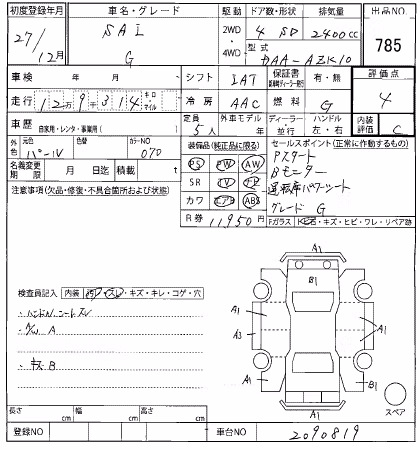 TOYOTA SAI