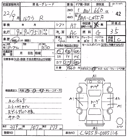 SUBARU LUCRA