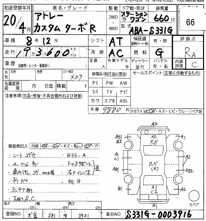 DAIHATSU ATRAI