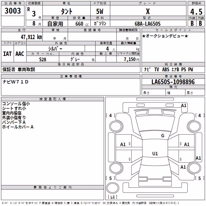DAIHATSU TANTO
