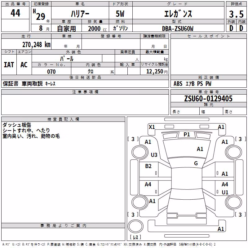 TOYOTA HARRIER