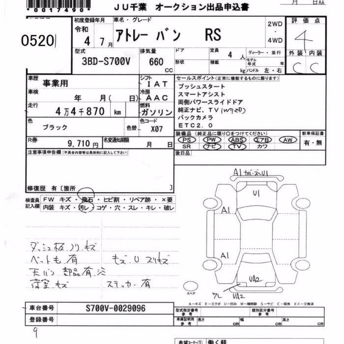 DAIHATSU ATRAI