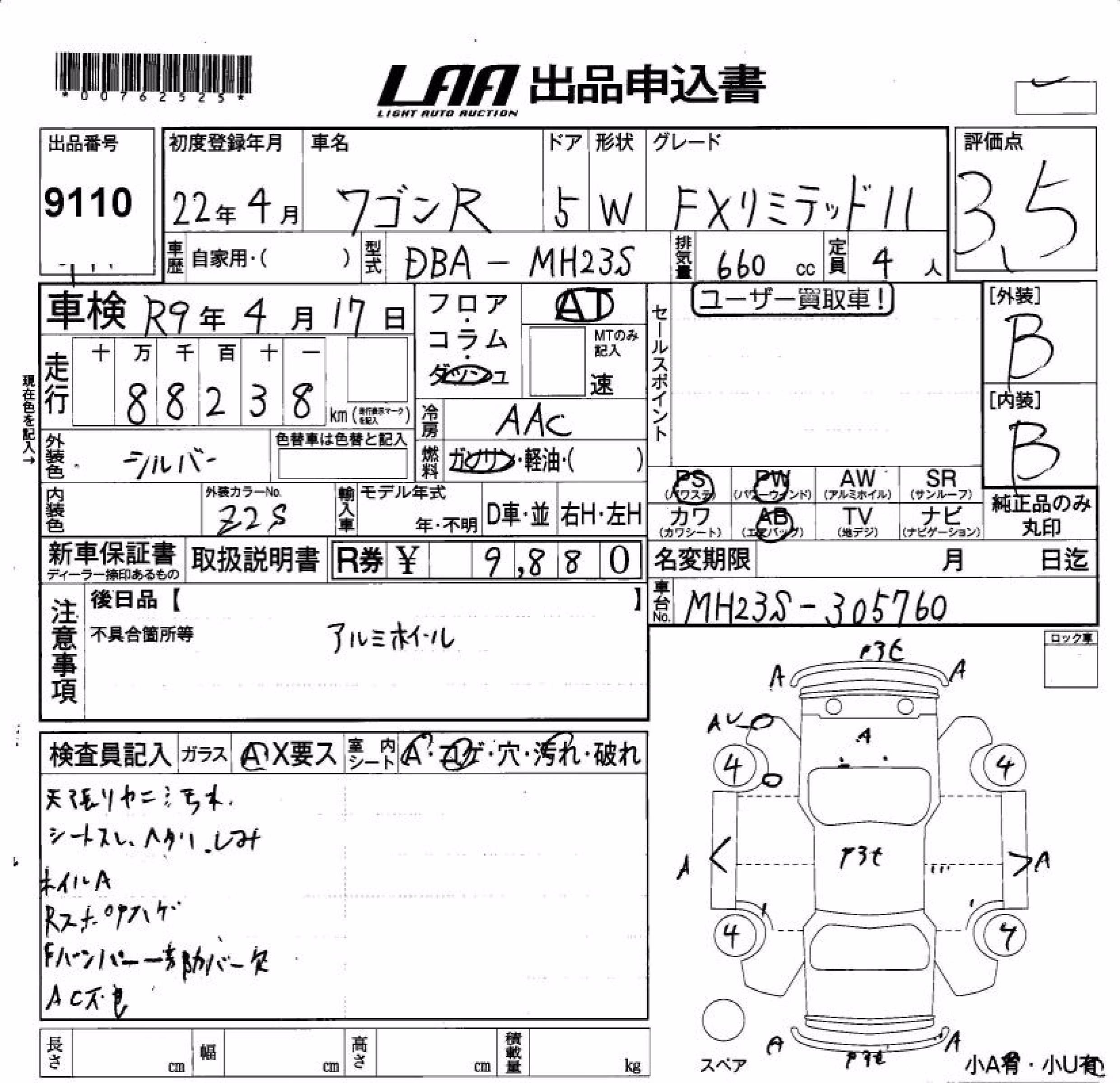 SUZUKI WAGON R