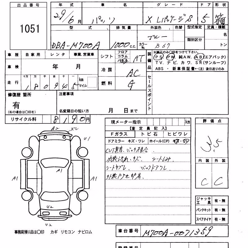 TOYOTA PASSO