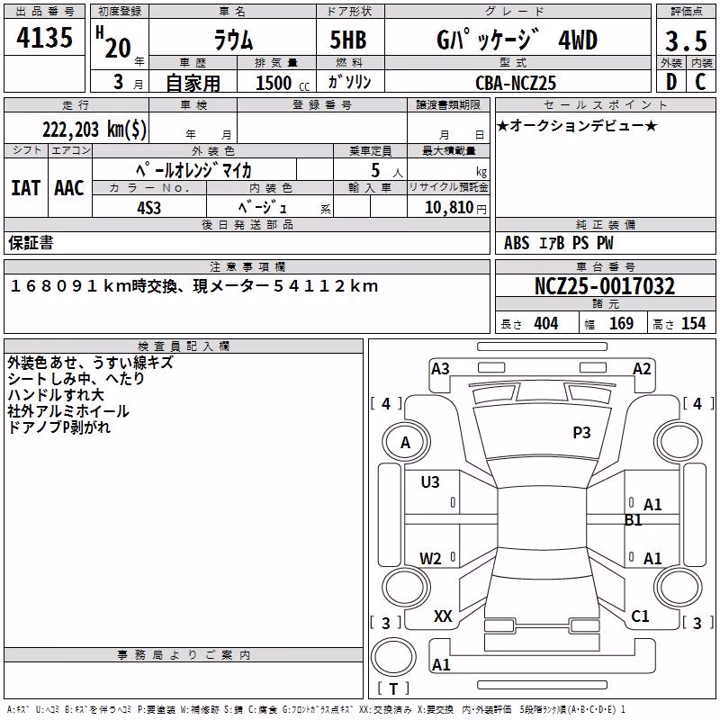 TOYOTA RAUM