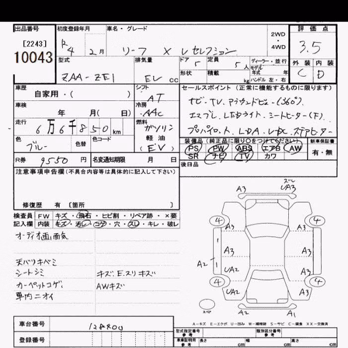 NISSAN LEAF