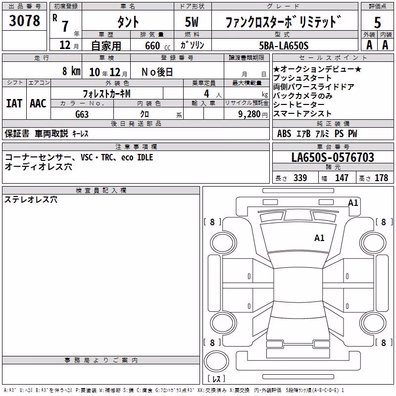 DAIHATSU TANTO