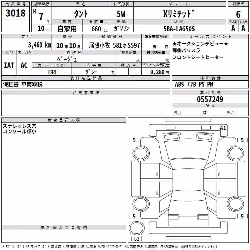 DAIHATSU TANTO