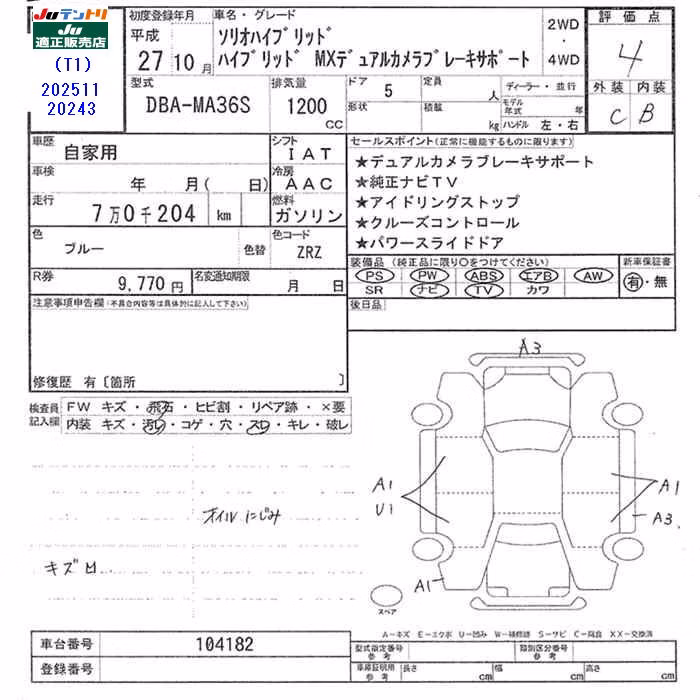 SUZUKI SOLIO