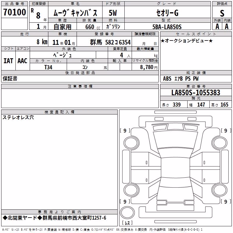 DAIHATSU MOVE CANBUS