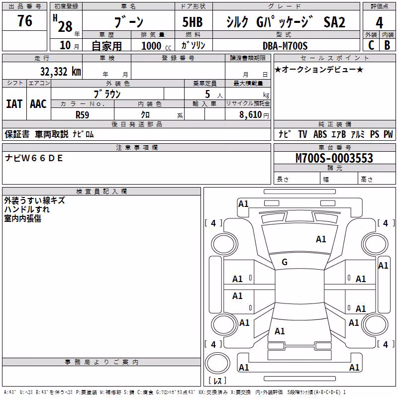 DAIHATSU BOON
